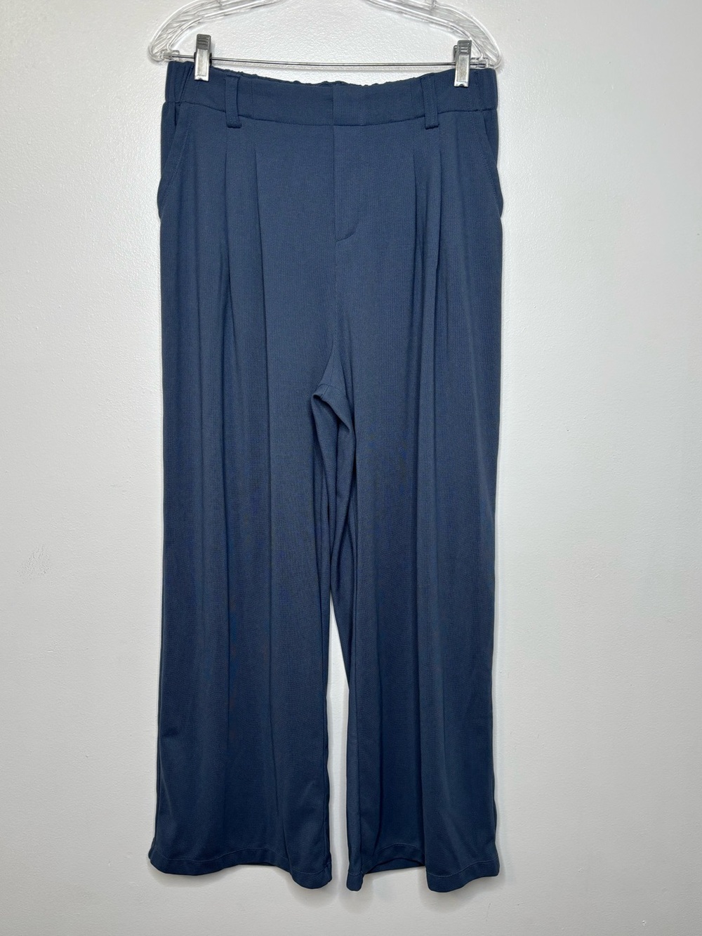 Halara Flex High Waisted Pocket Wide Leg Waffle Work Pants